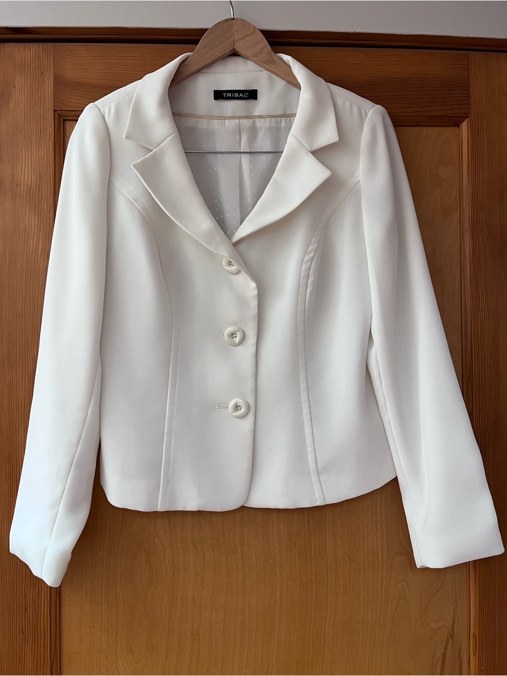 Classic Crisp White Blazer